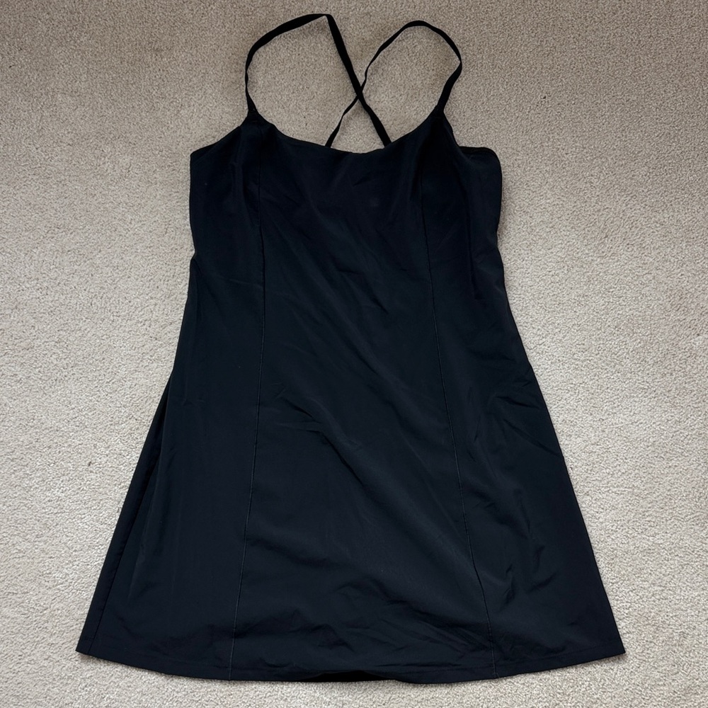 Aerie Elegant Black Mini Dress